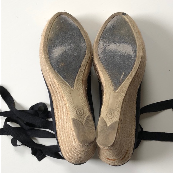 Mossimo | Black Platform Wedge Espadrilles | 8 - Picture 8 of 8